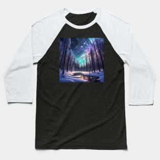 The Winter Snow Baseball T-Shirt